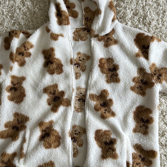 Oversized teddy bear hoodie - Picture 2 of 2